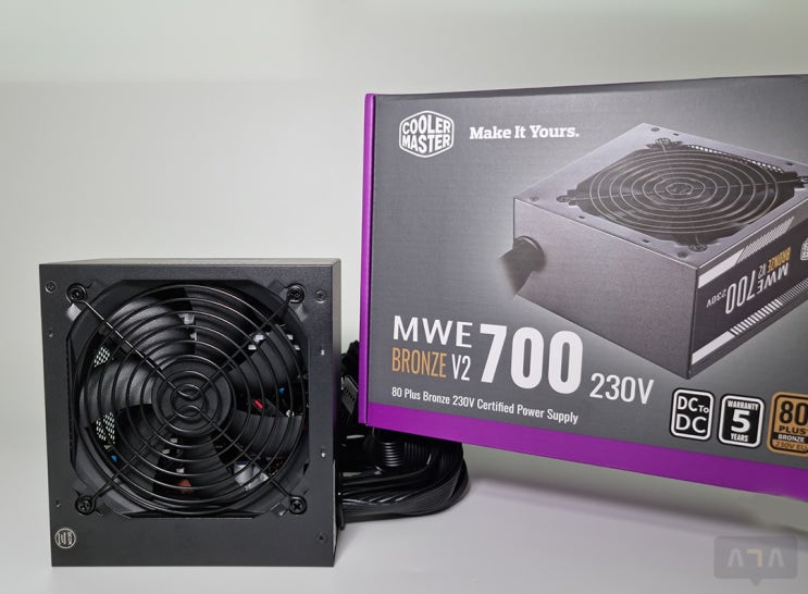  쿨러마스터 MWE 700 BRONZE V2 230V 파워서플라이 리뷰