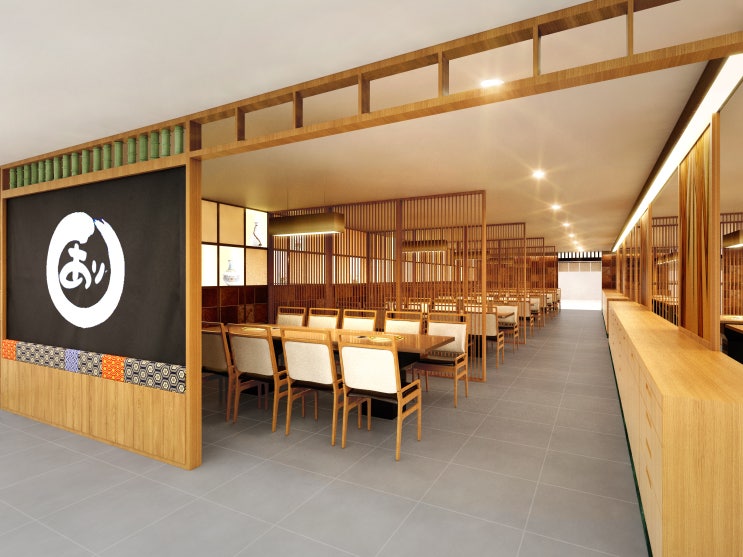 자카르타 분위기가 물씬 나는 음식점 인테리어 디자인