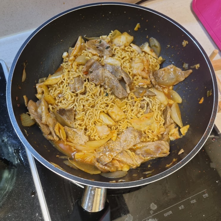  [요리에서] 동남아맛이 나는 라면볶음(feat.강력추천)