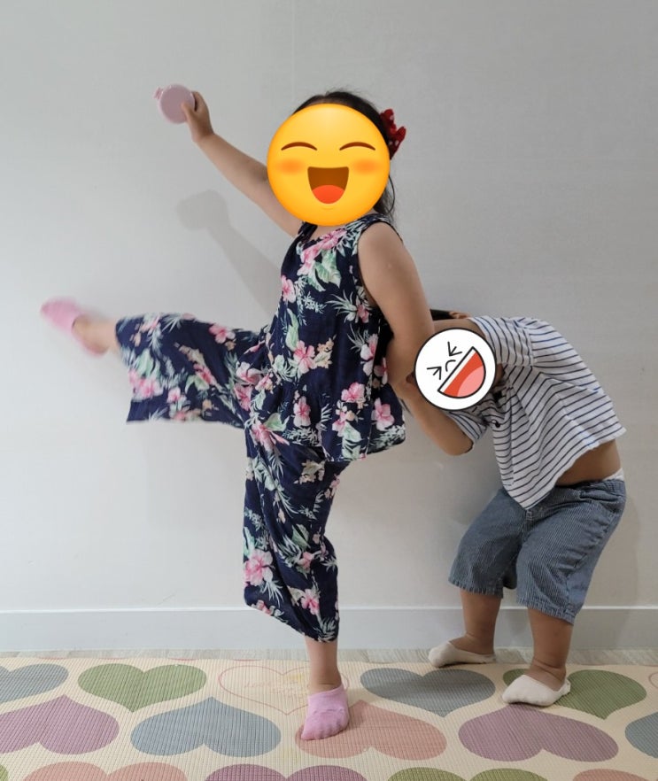  20일만에 만나는 우리 딸과 아들 그리고 남편