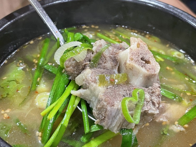  광양 중마동 맛집 설렁탕이 생각날 땐 서울깍두기