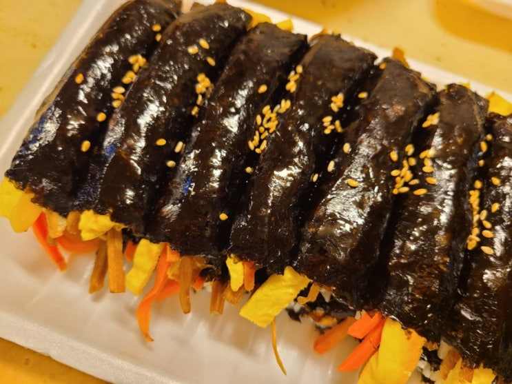  천안 신부동 새싹꼬마김밥 내돈내산 솔직후기