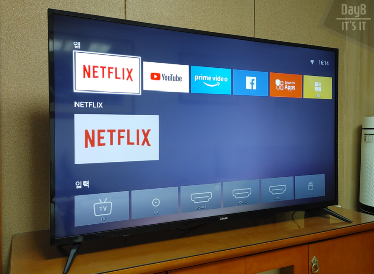 40만 원대 라익미 55인치 4K 스마트 TV 사용 후기 40만 원대 라익미 55인치 4K 스마트 TV 사용 후기