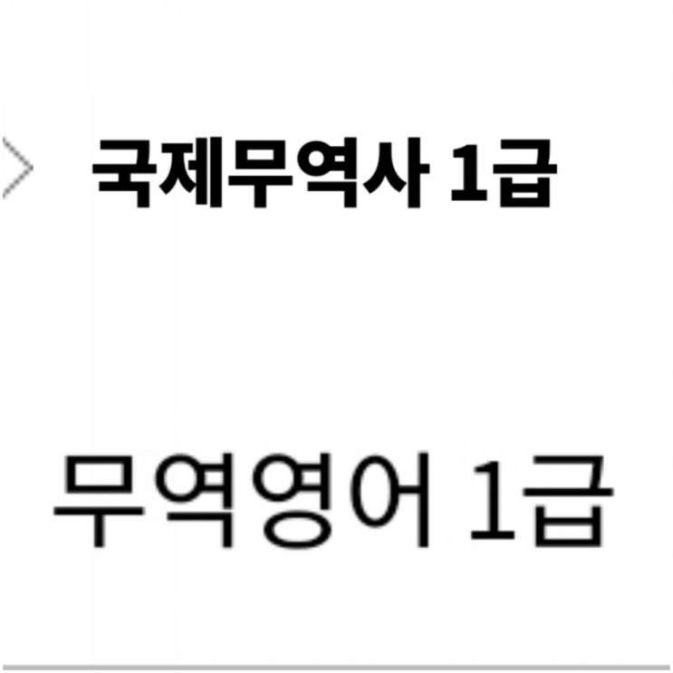 무역영어 국제무역사 국무사 시험일정 과목 입실시간 준비물 수험표 문진표