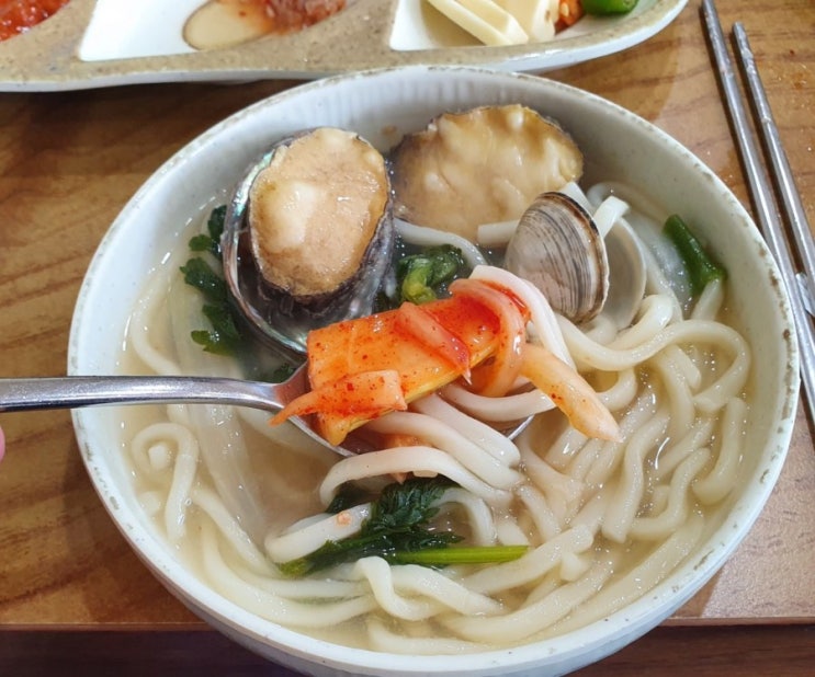  안면도 맛집 추천 :: 전통딴뚝칼국수 해장국 추천