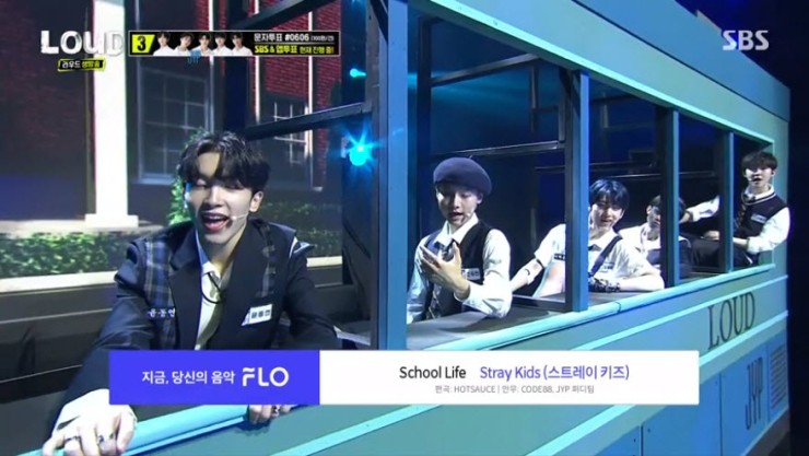 [LOUD 13회] Team JYP(3번) - School Life [Live 동영상, 심사평, 생방송 2라운드 결과]