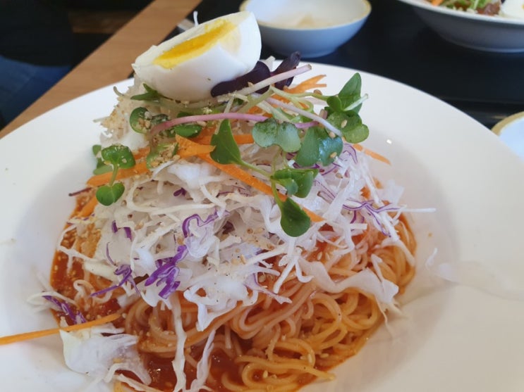  순천 문화의거리 맛집 : 옥리단국수 - 5천원의 행복! 비빔국수 한그릇!