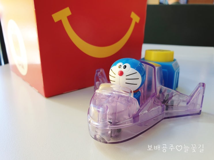  맥도날드 해피밀 8월 도라에몽 안녕!!