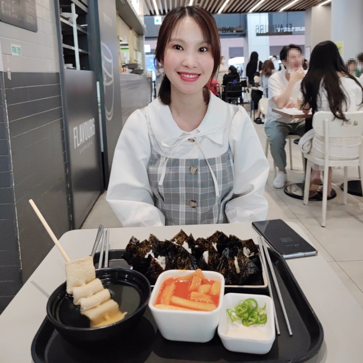 김포공항 플레이보6 미미네 떡볶이, 흡연실 위치