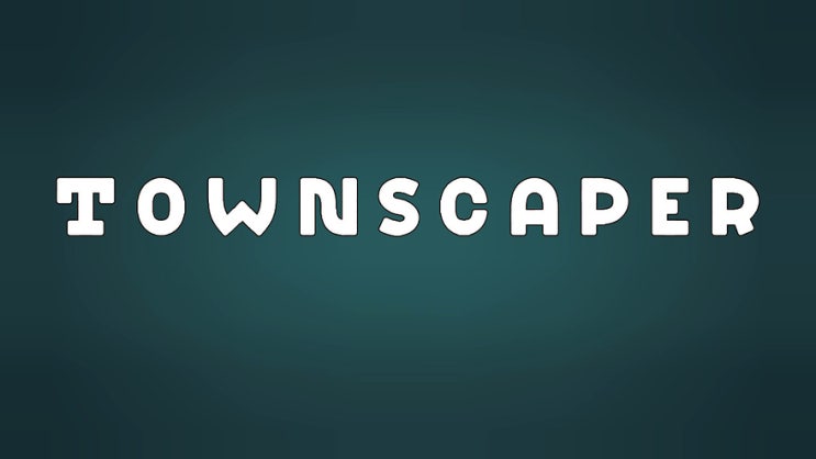 목적도 점수도 없는 닌텐도 힐링게임, 타운스케이퍼(townscaper) 강추합니다!