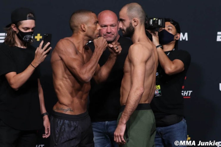 UFC 베가스 35: 바르보자 vs 치카제(TUF 29 피날레) 계체 결과 및 영상 UFC 베가스 35: 바르보자 vs 치카제(TUF 29 피날레) 계체 결과 및 영상