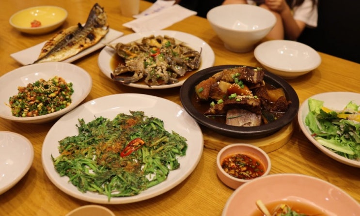  인천 송도 맛집 밥상편지 / 엄마가 차려주는 따뜻한 집밥이 그리울때 가보세요: )