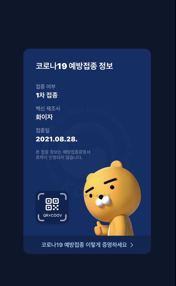  뜻밖의 잔여백신 성공한 후기.. 화이자