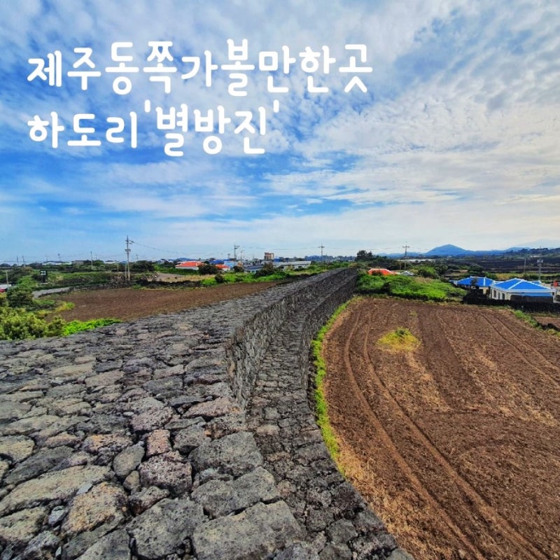 제주 하도리 별방진 하도포구,제주도 동쪽 여행코스 가볼만한곳