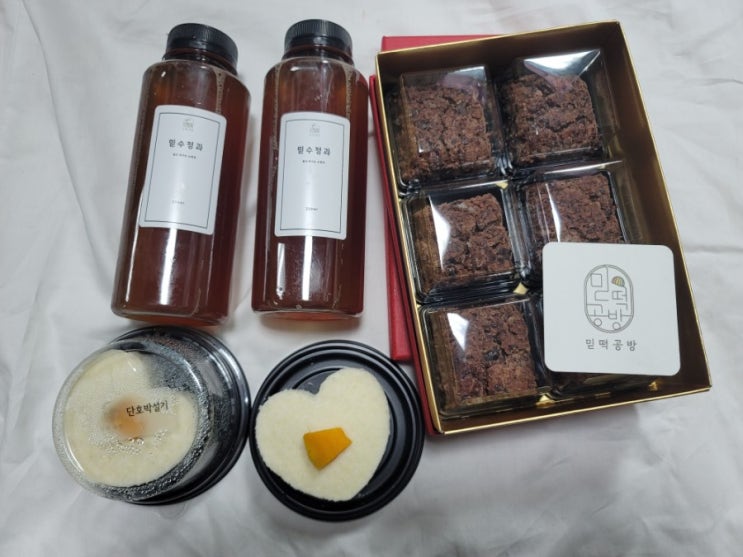  세종떡집 /세종답례떡/ 세종백일떡 - 믿떡공방 /  테라로사 세종점