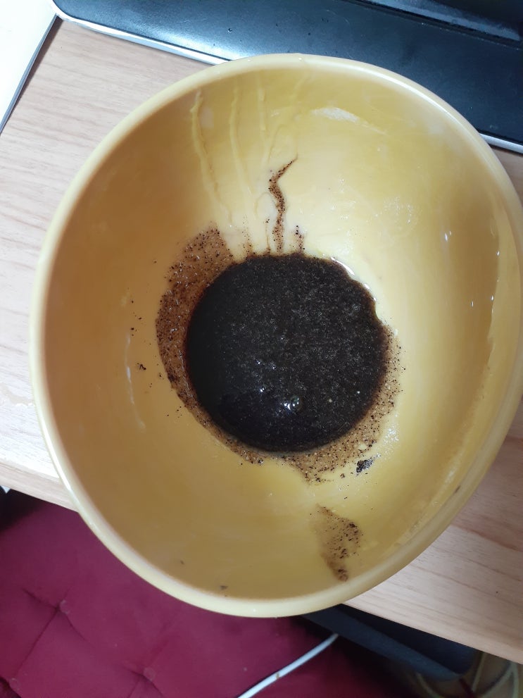 돈 안드는 탄력 커피가루 활용 천연팩