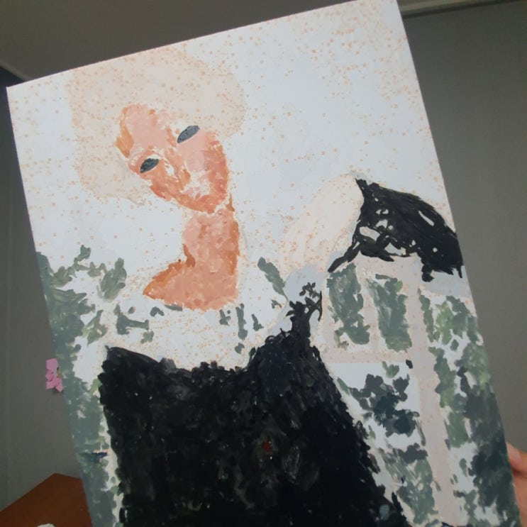  피포페인팅 명화그리기 유화그리기세트 유명작품 DIY 팝아트 그림 액자:))