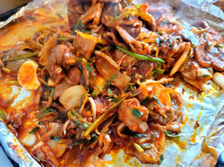  청주대학교 맛집 봉용불고기 파불고기