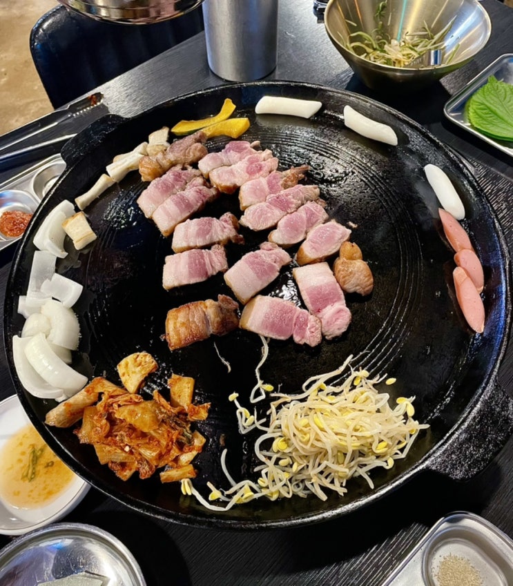  [광주 월계동] '굽는나먹는너' :: 첨단 삼겹살 맛집 / 광주 통삼겹 맛집 다녀왔어요c