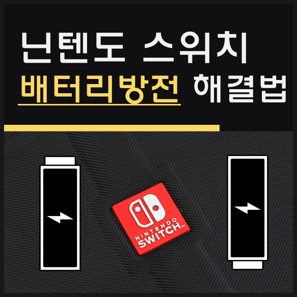 닌텐도 스위치 배터리 방전 해결법 / 닌텐도 스위치 전원 안 켜짐 문제 해결 방법 닌텐도 스위치 배터리 방전 해결법 / 닌텐도 스위치 전원 안 켜짐 문제 해결 방법