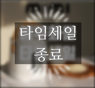  에루화몰 타임세일 8월 아홉 번째 진행 중 ~8월 28일까지