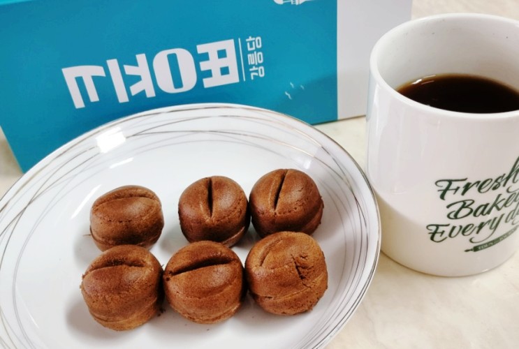 강릉 커피빵이 맛있는 강릉당커피콩빵과 드립커피