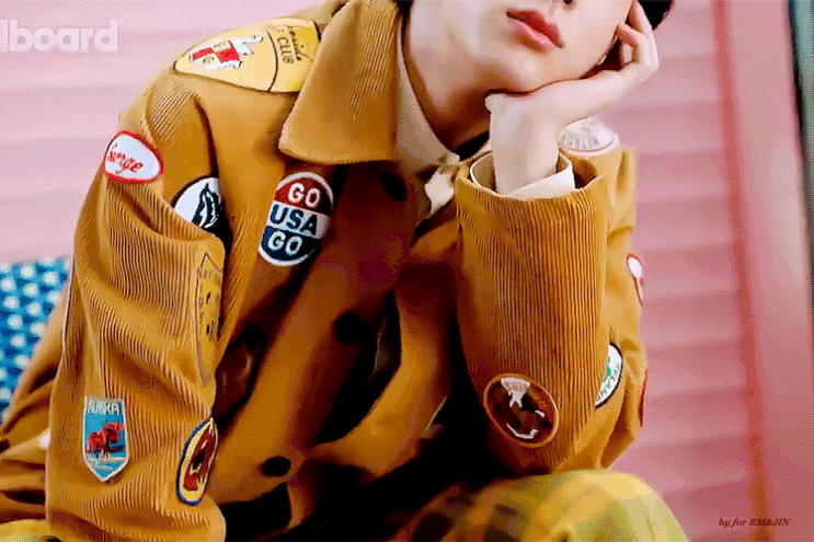 [BTS 방탄소년단 진] <b>빌보드 커버</b>스토리 그런 얼굴로... 