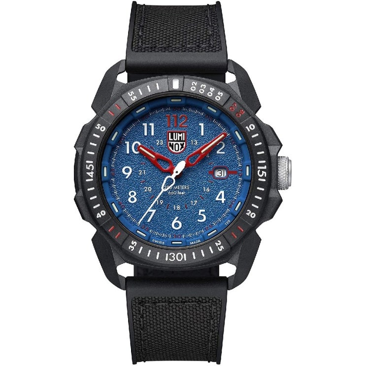 많이 찾는 Luminox 200 미터 방수 + 사파이어 크리스탈 + 상수 야간 가시성 : 시계 남성 ICE SAR 북극 블루 XL.1003 ···