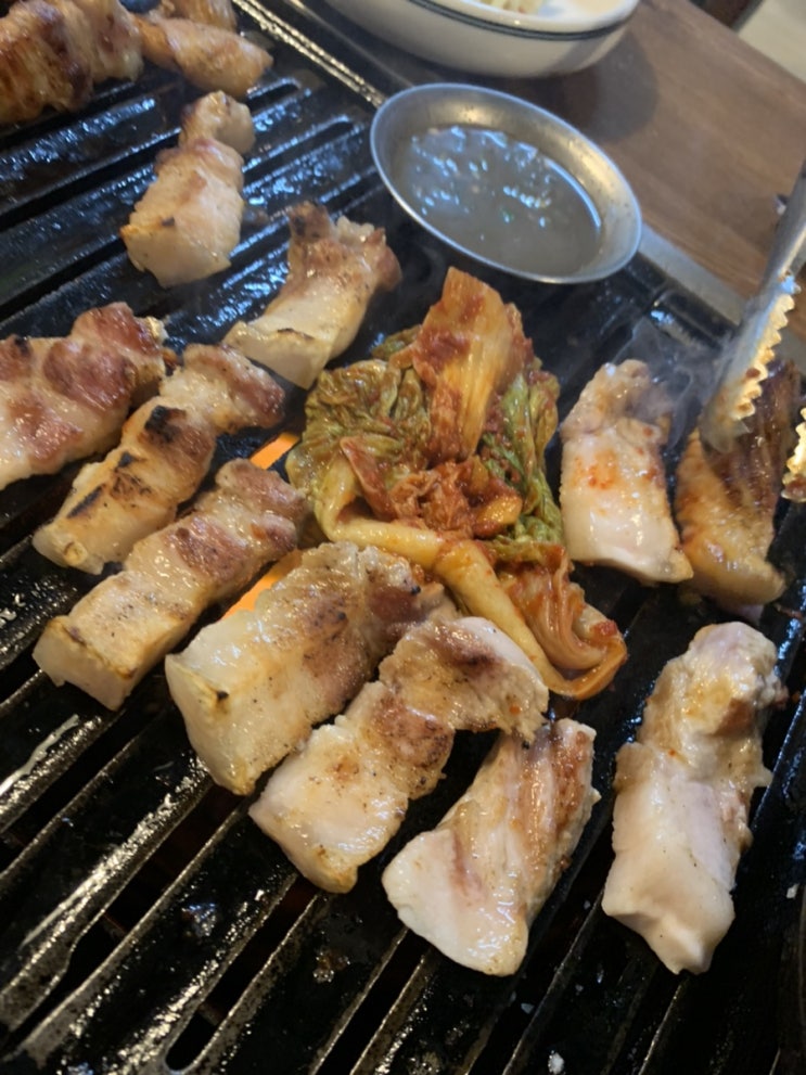  대전 삼겹살? 둘이서 5인분 먹은 봉명동 제주똥돼지오겹살이 진리