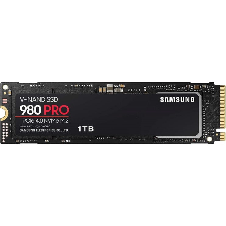 많이 찾는 Samsung 980 PRO 1 TB PCIe 4.0(bis zu 7.000 MB/s) NVMe M.2(2280) 내장 솔리드 스테이트 드라이브(SSD) (MZ-V8P1 많이 찾는 Samsung 980 PRO 1 TB PCIe 4.0(bis zu 7.000 MB/s) NVMe M.2(2280) 내장 솔리드 스테이트 드라이브(SSD) (MZ-V8P1