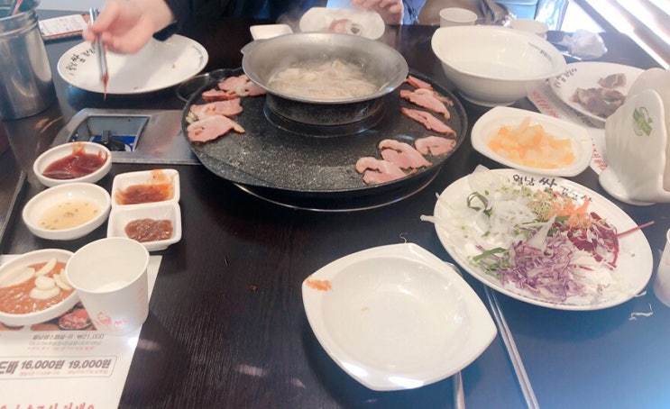  월남쌈김상사 소사벌점 - 무제한 고기랑 월남쌈 샤브샤브 맛집 다녀왔어요 ~