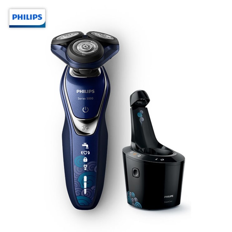 가성비 좋은 Philips 필립스 남성 전기 면도기 S5888, 네이비 ···