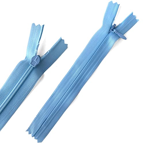 많이 팔린 yzsfirm 10 pcs 12 인치 실크 보이지 않는 바느질 지퍼 벌크 하늘색 코일 폐쇄 지퍼 재봉기 재봉기에 사용 (09 Sky Blue 12 inch (10Pcs) 많이 팔린 yzsfirm 10 pcs 12 인치 실크 보이지 않는 바느질 지퍼 벌크 하늘색 코일 폐쇄 지퍼 재봉기 재봉기에 사용 (09 Sky Blue 12 inch (10Pcs)