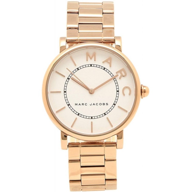  가성비갑 [마크 제이콥스] 시계 여성 MARC JACOBS MJ3523 로즈 골드 화이트 [병행 수입품] ···