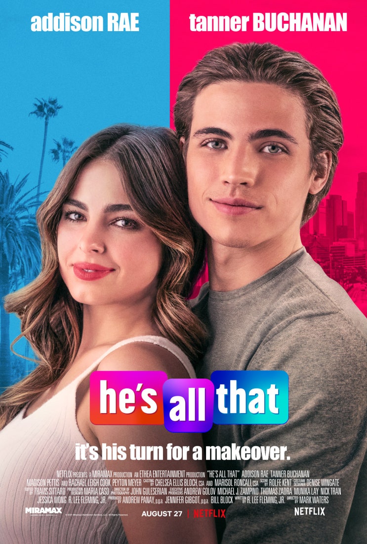 넷플릭스, 영화 '히즈올댓'(He's All That, 미국, 2021) 넷플릭스, 영화 '히즈올댓'(He's All That, 미국, 2021)