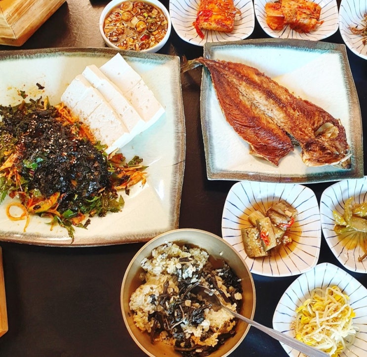 영천 은해사 맛집 : 미정식당 / 두부요리 맛집 / 곤드레 돌솥밥 맛집