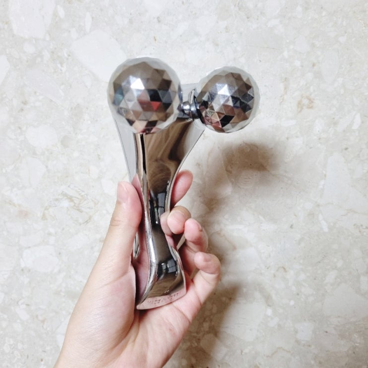  로제타 얼굴 마사지 롤러 상승체 스킨 쿨러 사용 리뷰