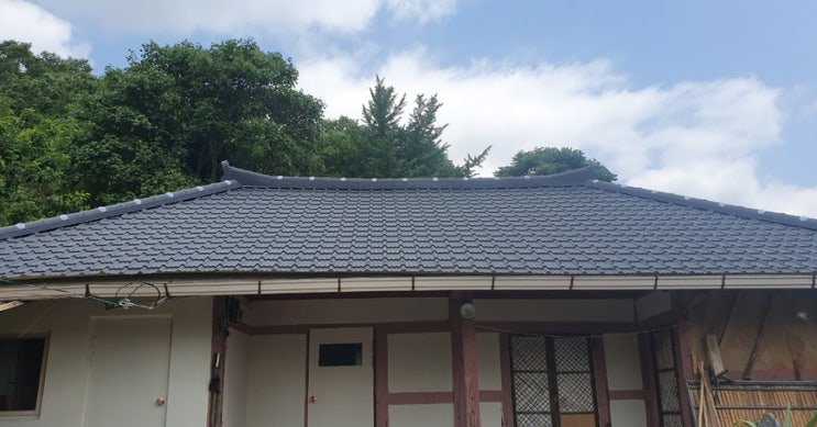 광주 지붕 공사 칼라강판 징크 판넬 기와 보수 작업