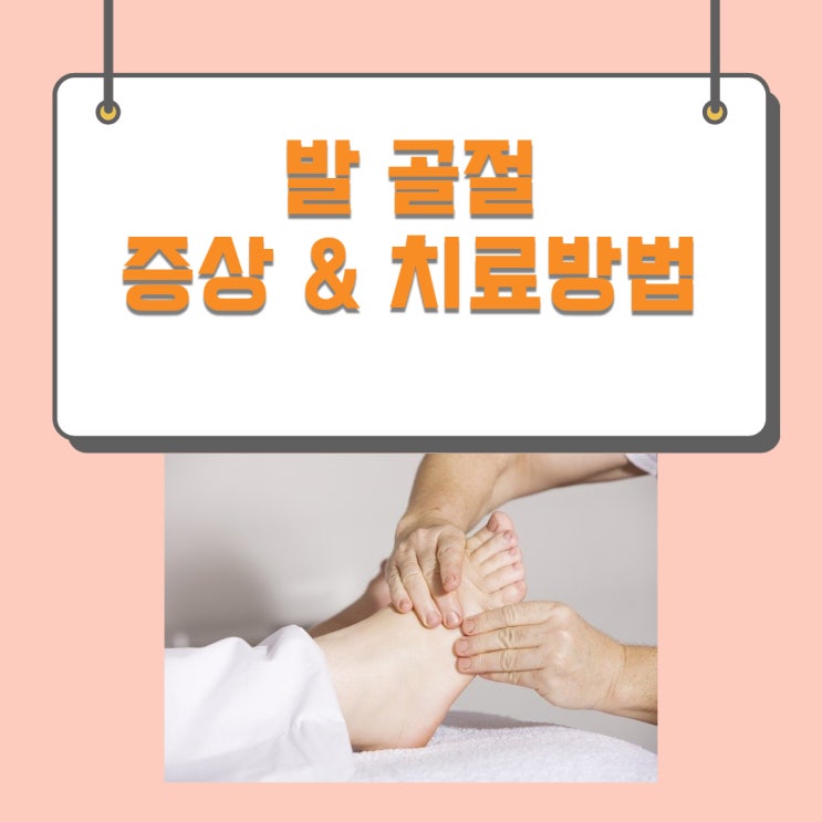  발골절 증상과 치료 방법 그리고 좋은 음식