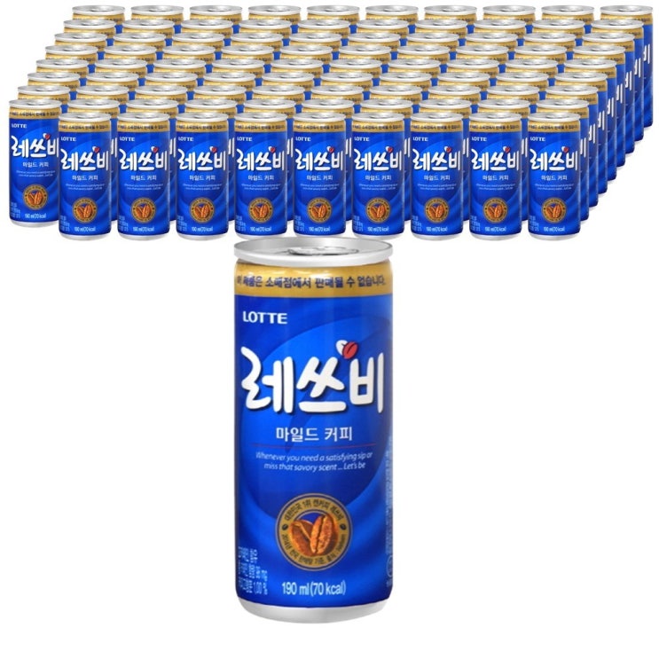 선호도 높은 롯데-레쓰비(중)190ml(30캔) x3, 90캔, 190ml 좋아요