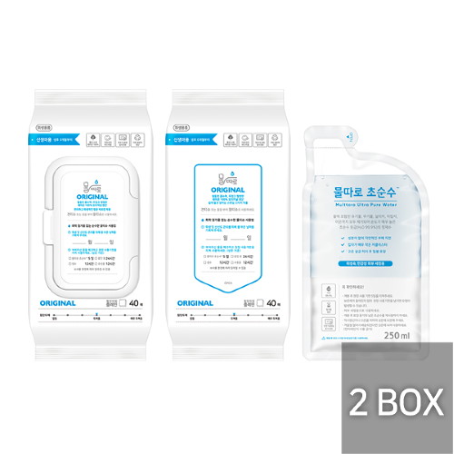 선택고민 해결 물따로 무방부제 물티슈 오리지날-고급형 캡형 + 리필형 2box 알뜰구매, 선택완료, 단품없음 좋아요 선택고민 해결 물따로 무방부제 물티슈 오리지날-고급형 캡형 + 리필형 2box 알뜰구매, 선택완료, 단품없음 좋아요