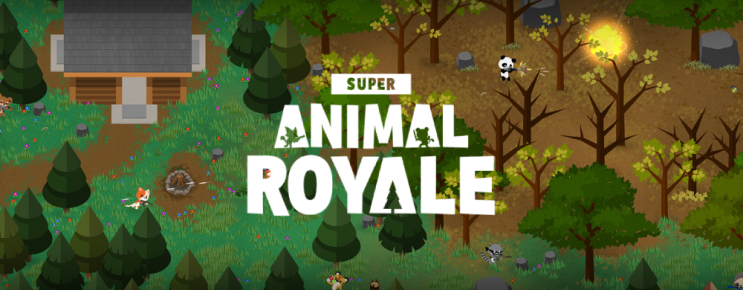 캐주얼 무료 배틀로얄 게임 애니멀 슈퍼 애니멀 로얄 맛보기 Super Animal Royale