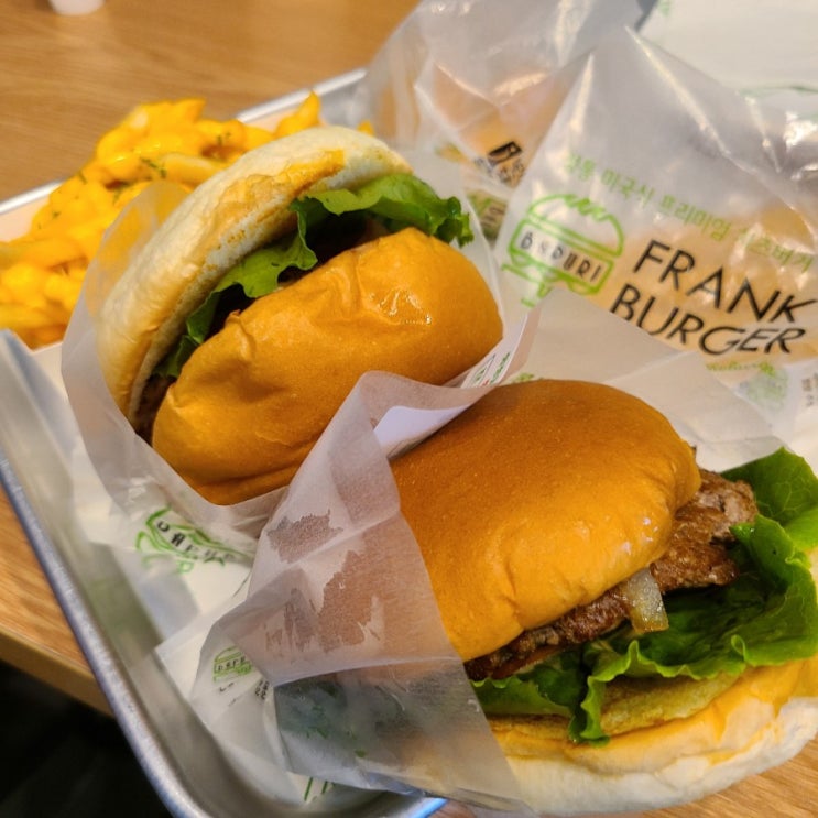  [화정 버거 맛집]프랭크버거 고양화정점_210829