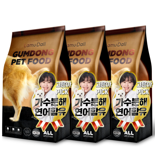 인기있는 라무달리 전연령 강아지 금동사료 3p, 생선, 2kg ··· 인기있는 라무달리 전연령 강아지 금동사료 3p, 생선, 2kg ···