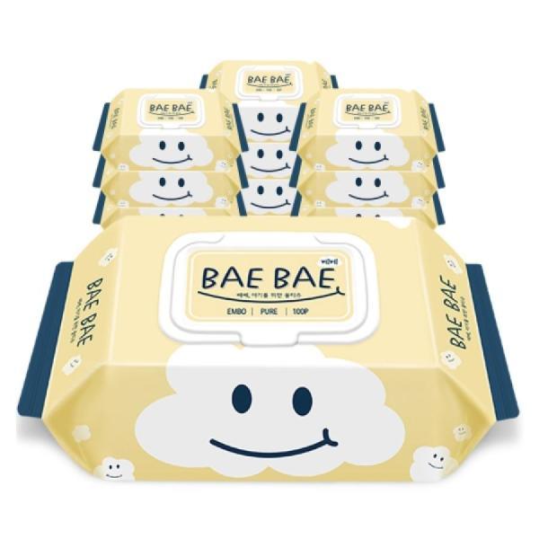 당신만 모르는 [베베] BAEBAE() 아기물티슈 퓨어(PURE) 엠보 캡형 100매 x 10팩, 상세 설명 참조, 상세 설명 참조 좋아요