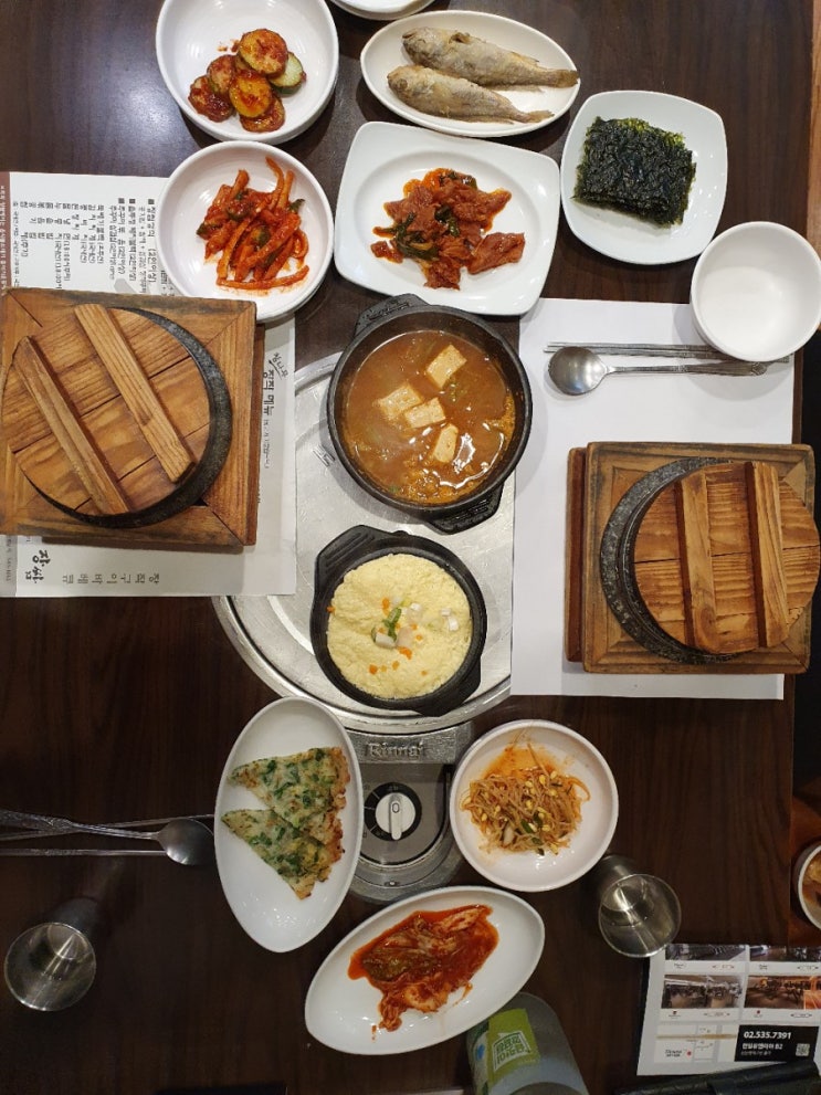  감동의 8,000원 점심 한정식 장쌈 ｜신논현역 논현역 맛집