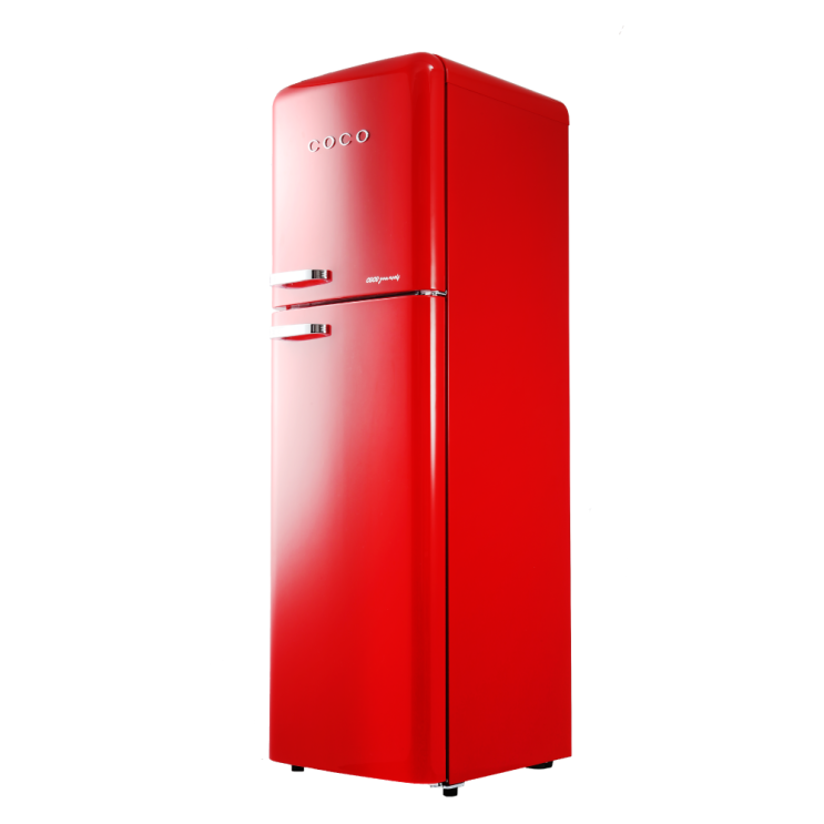 최근 인기있는 [COCO] 코코일렉 간냉식 영 레트로 1인가구 소형 디자인 술 냉장고 CAD25RD 255L 추천합니다