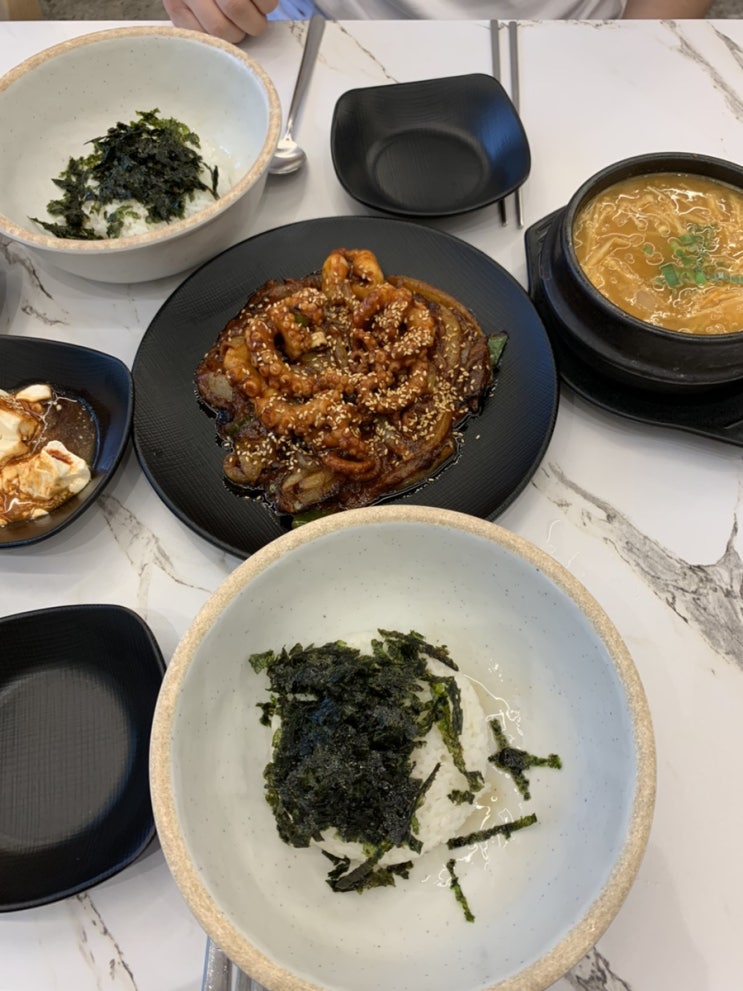  광주 첨단 낙지비빔밥 청국장 맛집 ‘동산리 할매낙지’