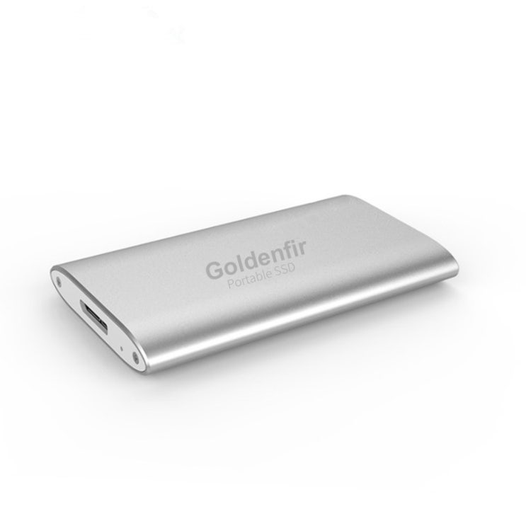 최근 많이 팔린 Goldenfir Short Type 휴대용 SSD USB 3.0 64GB 128GB 256GB 512GB 1TB 외장 솔리드 스테이트 드라이브, 은의 좋아요