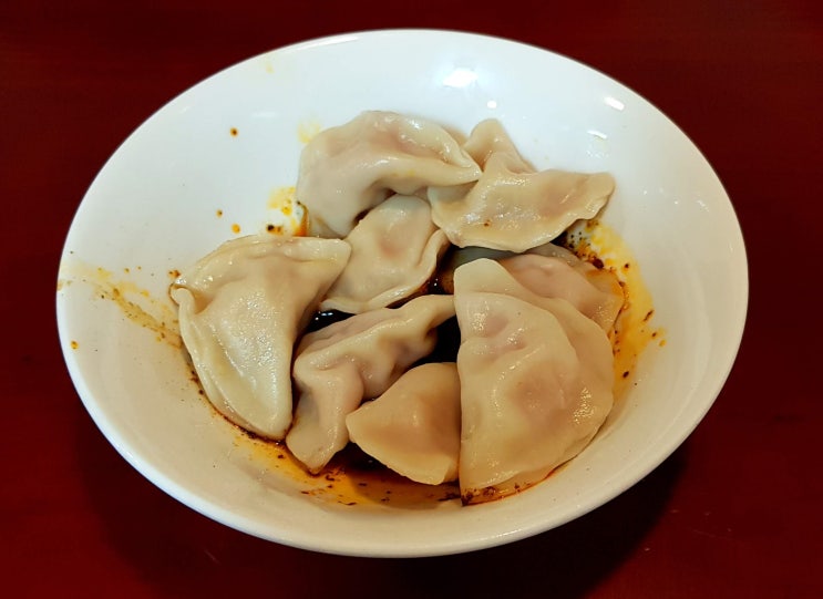  중국 청두) 사천식 비빔만두 만들어보기